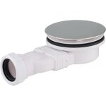 Bonde de douche extra plate diam�tre 90 mm pour receveur extra plat hauteur de reserve 60 mm evacuation ...