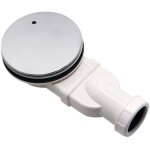 Bonde de douche extra - plate, diam. 90 mm - treetalk - zvd