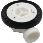 Bonde de douche, inspectable, sans couvercle, hauteur 60 cm, convient pour trou de receveur de douche ...