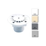 Bonde de fond latérale / murale astralpool abs fixe Ø128 - piscine béton coloris gris Bonde de fond latérale / murale astralpool abs fixe Ø128 - piscine béton coloris gris