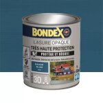 Lasure opaque bondex très haute protection 8 ans bleu azur (ral 5009) 1 l Lasure opaque bondex très haute protection 8 ans bleu azur (ral 5009) 1 l