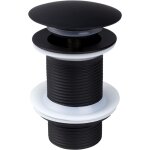 Aafgvc - bonde de lavabo noir sans trop plein, bonde de lavabo pop up noir universelle, bonde de vidage ... Aafgvc - bonde de lavabo noir sans trop plein, bonde de lavabo pop up noir universelle, bonde de vidage ...