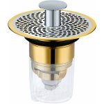 Sunxury - bonde de lavabo avec plaque filtre, bouchon lavabo salle de bain, pop up universel bouchon ... Sunxury - bonde de lavabo avec plaque filtre, bouchon lavabo salle de bain, pop up universel bouchon ...