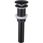 Bonde de lavabo de salle de bain sans trop - plein, lavabo, toilettes, meuble - lavabo, bouchon de vidange ...