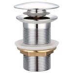 Bonde de lavabo standard - g 1 de sans trop plein bonde de vidage universel bonde pop up automatique ...