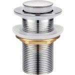 Bonde de lavabo, universel bonde pop - up sans trop - plein bonde de vidage automatique avec bouchon ...