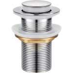 Bonde de lavabo, universel bonde pop - up sans trop - plein bonde de vidage automatique avec bouchon ...