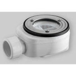 Bonde pour receveurs de douche avec trou � 90  altair  1 1 / 2