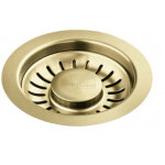 Bonde pour vidage automatique franke reflet d'or pvd