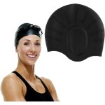 Bonnet de bain silicone protection oreille premium pour enfants, adultes, bonnet de natation homme femme, ...