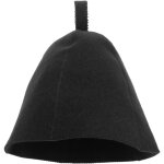 Bonnet de sauna confortable bonnet de bain en laine souple bonnet de sauna en laine paisse chapeau  ...