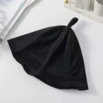Bonnet de sauna - bonnet de sauna souple pour hommes et femmes - couvre - chef isolant pour spa - bonnet ...