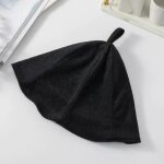 Bonnet de sauna - bonnet de sauna souple pour hommes et femmes - couvre - chef isolant pour spa - bonnet ...