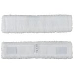 Bonnette microfibre pour nettoyeur de vitres g17017 - lot de 2