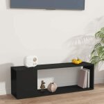 Bonnevie - meuble tv, banc tv, support pour téléviseur, meuble de salon noir 100x24x32 cm aggloméré yhj50201 ... Bonnevie - meuble tv, banc tv, support pour téléviseur, meuble de salon noir 100x24x32 cm aggloméré yhj50201 ...