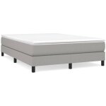 Bonnevie - sommier  ressorts de lit rsistant et confortable, tapissier  lattes, gris clair 140x200 ...