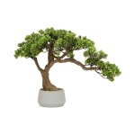 Bonsa artificiel en pot 'polin' 60cm vert