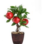 Bonsai lemon tree, vivid faux fruit pot for home table desk office bathroom decor photo props (220309tw06 ...