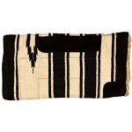 Bordeaux / blanc / orange - selle western avec rembourrage en agneau et renforts en daim