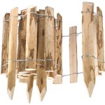 Bordure deroulable bogateco noisetier naturel 50x300 cm traite