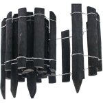 Bordure deroulable bogateco noisetier noir 60x300 cm traite