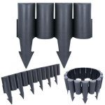 Bordure de jardin 25 cm pour massifs et massifs de fleurs