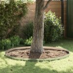 Bordure de jardin argent 450 x 15 cm acier galvanis� vidaxl