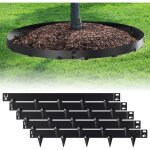 Bordure de jardin avec pointes diy bordure de pelouse bordure de gazon galvanis mtal bordure de chemin ...