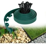 Bordure de pelouse plastique flexible bordures pour jardins, s�paration de l'herbe et des pierres, avec ...