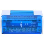 Bornier de distribution, borniers de bornier de bo�te de distribution 500v 125a rail din monophas� � ...
