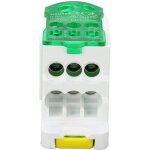 Bornier rail din 690v 160a couvercle transparent pa66 boîte de jonction Électrique pour rail din application ... Bornier rail din 690v 160a couvercle transparent pa66 boîte de jonction Électrique pour rail din application ...
