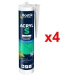 Bostik acryl s conditionnement: pack de 4 cartouches