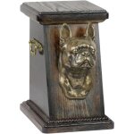 Boston terrier, boston bull terrier - urne funéraire pour chien, élégante urne avec statuette, urne funéraire ... Boston terrier, boston bull terrier - urne funéraire pour chien, élégante urne avec statuette, urne funéraire ...