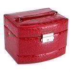 Bote de rangement � 3 niveaux pour bijoux, colliers et bagues, �tui cadeau pour dame, fournitures pour ...