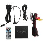 Bote de t�l�vision analogique de voiture r�cepteur de signal tv dvd mobile pal secam ntsc syst�me complet ...