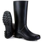 Bottes en caoutchouc  tige haute pour femmes, antidrapantes et rsistantes  l'usure