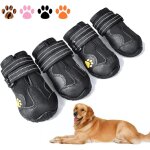 Bottes pour chien, chaussures imperm�ables pour chien, bottes pour chien avec semelles antid�rapantes ...