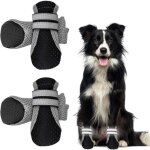 Bottes pour chien de protection, chaussure respirantes chien, antidrapant respirant pet chaussures pour ...