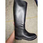 Bottes d'quitation aigle doubles chaudes noir mollet m 38