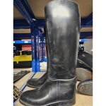 Bottes quitation cuir noir saumur mollet m 41 aigle