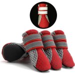 Bottes d'�t� antid�rapantes pour petit chien r�glables r�fl�chissantes chaussons pour chiens chiot chat ...