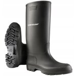 Bottes de pluie dunlop originales pour hommes, bottes de travail hautes en caoutchouc, pointure 40