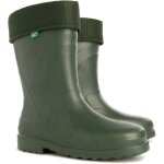 Bottes de pluie vert fonc avec doublure luna b 39 / 40