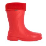 Bottes rouges pour femmes avec chauffe - pieds luna c 40 / 41