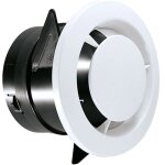 Bouche d'extraction pb 100 np - diam�tre 100 - vmc double flux haut rendement