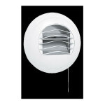 Bouche d'extraction hygror�glable behw 5 - 30 - wc - � 125mm - 5m� / h - avec cordelette