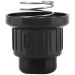 Bouchon d'allumeur de briquet en plastique noir étincelle de barbecue de gril à gaz remplaable Bouchon d'allumeur de briquet en plastique noir étincelle de barbecue de gril à gaz remplaable