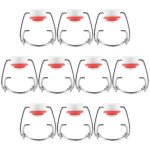 Bouchons de bouteille en verre swing top bouchon bi�re � rabat pour style , bouteilles soda, 10 pi�ces ...