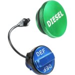 Bouchon de carburant, accessoires auto bouchon de carburant en aluminium combo set, bouchon de carburant ...