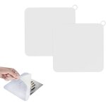 Bouchon de douche, tapis anti - odeur en silicone pour siphon de sol et bouchons de vidange en gel de ...